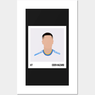 Eden Hazard Minimalistic Camera Film Posters and Art